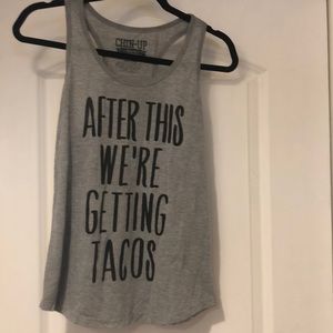 ⭐️3 for $15⭐️ “After this were getting tacos” tank